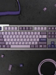 Load image into Gallery viewer, 130 pcs Purple Witch Keycap Set, Cherry Profile