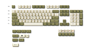 124 pcs Matcha Keycaps Set，XDA Profile