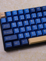 Load image into Gallery viewer, 130 Pcs Royal Blue Keycap Set, Cherry Profile