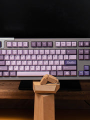 Load image into Gallery viewer, 130 pcs Purple Witch Keycap Set, Cherry Profile