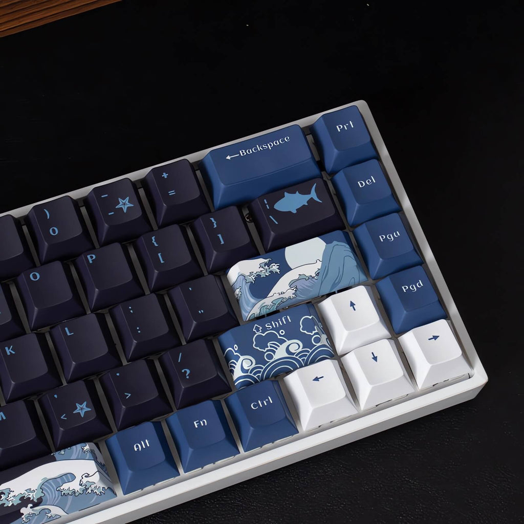 78 pcs Greatwave Keycap Set, Cherry Profile | DeskTheme