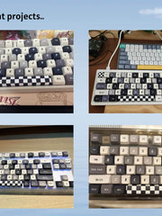 Load image into Gallery viewer, 133 pcs Grid Keycap Set,XDA Profile
