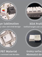 Load image into Gallery viewer, 127 pcs Apple Keycaps Set, XDA Profile