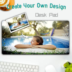 Custom Stitched Edge Desk Pad