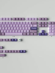 Load image into Gallery viewer, 130 pcs Purple Witch Keycap Set, Cherry Profile
