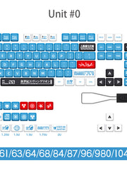 Load image into Gallery viewer, 134 pcs Eva Keycap Set，XDA Profile
