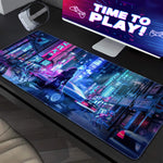 Load image into Gallery viewer, Cyberpunk Tokyo Night Gaming Mouse Pad(250175)

