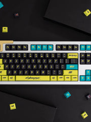 Load image into Gallery viewer, 130 pcs Cyberpunk Keycap Set, Cherry Profile
