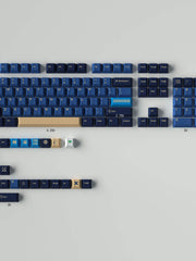Load image into Gallery viewer, 130 Pcs Royal Blue Keycap Set, Cherry Profile
