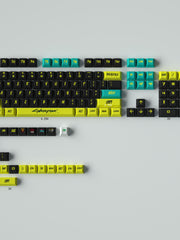 Load image into Gallery viewer, 130 pcs Cyberpunk Keycap Set, Cherry Profile
