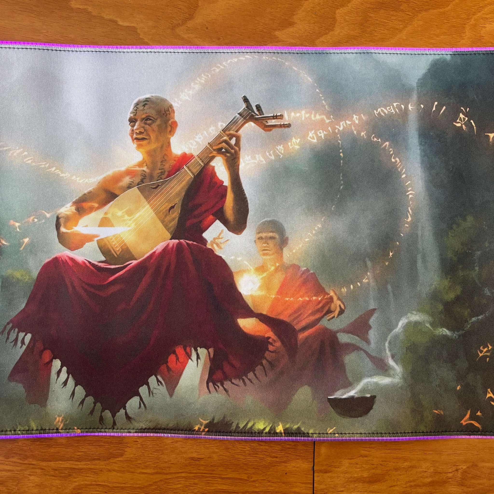 Monk RGB Light Gaming Mouse Pad
