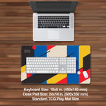 Load image into Gallery viewer, Bauhaus Art Style Desk Mat Large-250178
