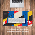 Load image into Gallery viewer, Bauhaus Art Style Desk Mat Large-250178
