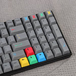 Load image into Gallery viewer, 130 pcs Cement Gray Keycap Set, Cherry Profile

