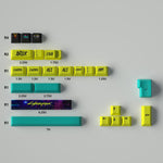 Load image into Gallery viewer, 130 pcs Cyberpunk Keycap Set, Cherry Profile
