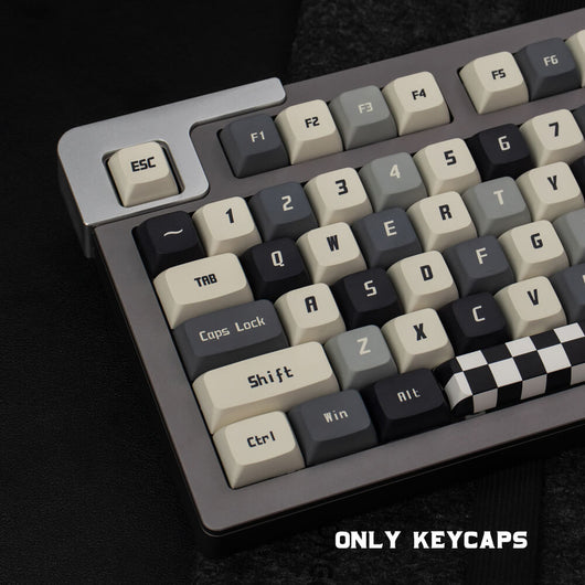 133 pcs Grid Keycap Set，XDA Profile