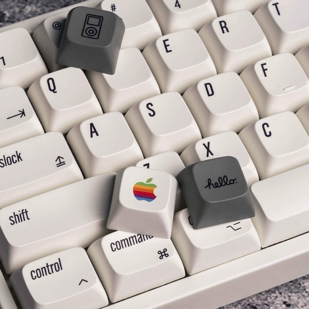 127 pcs Apple Keycaps Set, XDA Profile | DeskTheme