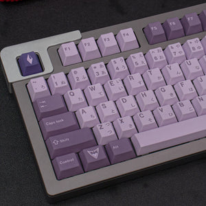 130 pcs Purple Witch Keycap Set, Cherry Profile