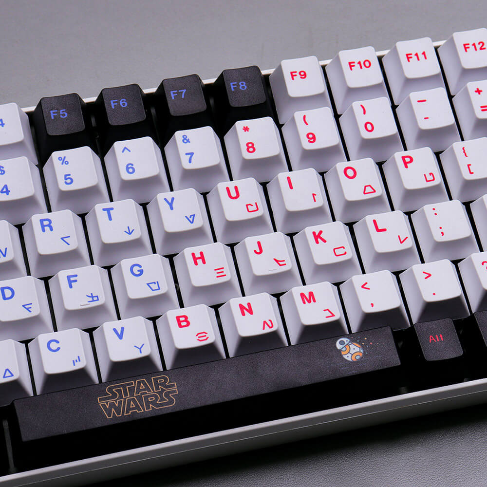 130 pcs Star Wars Keycap Set, Cherry Profile