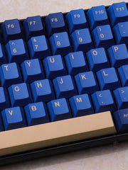 Load image into Gallery viewer, 130 Pcs Royal Blue Keycap Set, Cherry Profile
