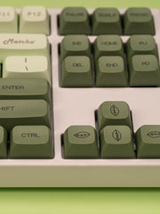Load image into Gallery viewer, 124 pcs Matcha Keycaps Set，XDA Profile
