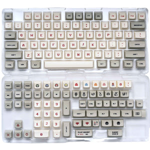 143 pcs Vintage FC Keycap Keycap Set，XDA Profile