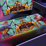 Load image into Gallery viewer, Neon Genesis Evangelion EVA Anime Mouse Pad
