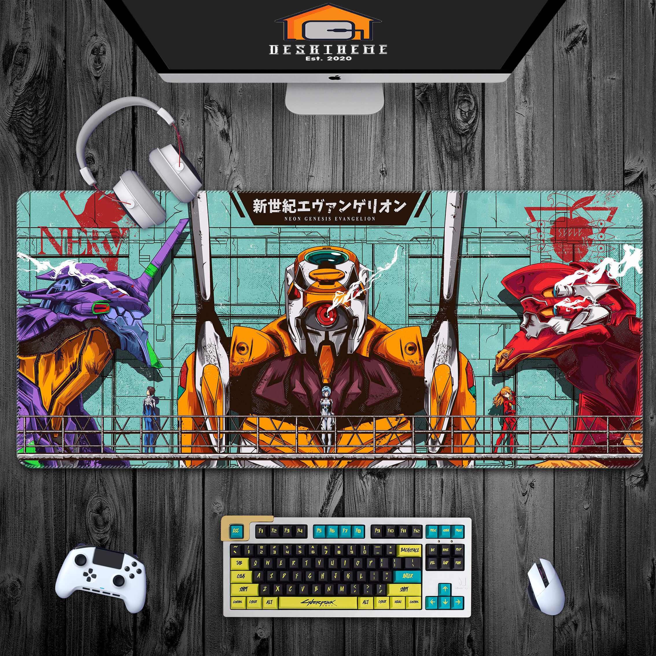 Neon Genesis Evangelion EVA Anime Mouse Pad