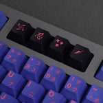 Load image into Gallery viewer, 130 pcs Japanese Ninja Keycap Set, Cherry Profile
