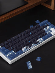 Load image into Gallery viewer, 78 pcs Greatwave Keycap Set, Cherry Profile
