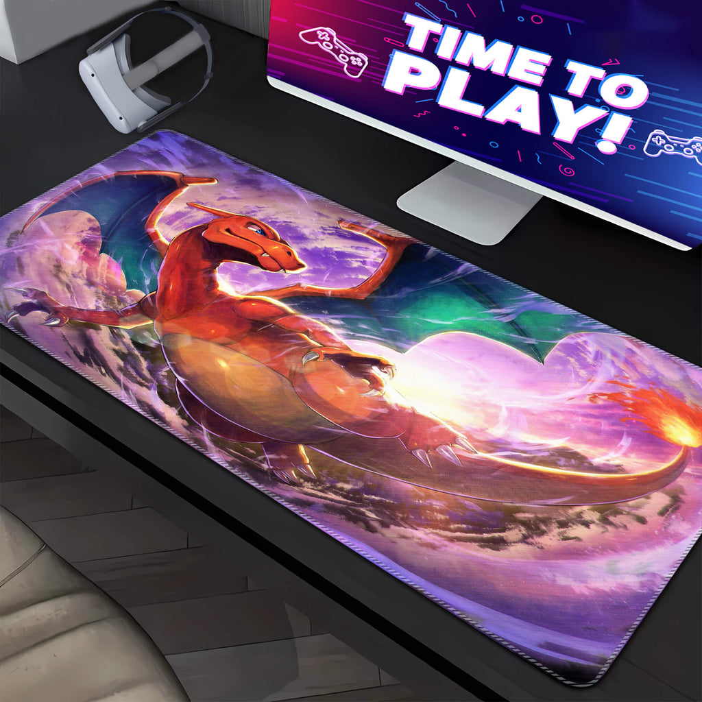 Charizard Mouse Screen Charizard Pokemon Mouse pad XXL(3 Versions),Keyboard Mat,Laptop Mat ...