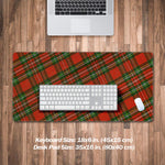 Load image into Gallery viewer, Christmas Tartan Plaid Mouse Pad Large
