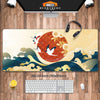 Japanese Ukiyo-e Crane Mouse Pad(3 Patterns)