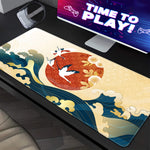 Load image into Gallery viewer, Japanese Ukiyo-e Crane Mouse Pad(3 Patterns)
