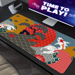 Load image into Gallery viewer, Japanese Ukiyo-e Crane Mouse Pad(3 Patterns)
