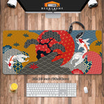 Load image into Gallery viewer, Japanese Ukiyo-e Crane Mouse Pad(3 Patterns)

