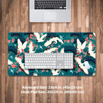 Load image into Gallery viewer, Japanese Ukiyo-e Crane Mouse Pad(3 Patterns)
