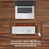 Persian Carpet Texture Desk Pad