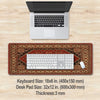 Persian Carpet Texture Desk Pad