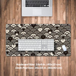 Load image into Gallery viewer, Cute Japanese Qinghai Wave Desk Mat
