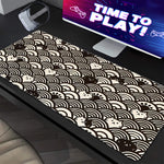 Load image into Gallery viewer, Cute Japanese Qinghai Wave Desk Mat
