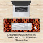 Load image into Gallery viewer, Shining Rug Pattern Desk Mat
