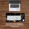 Black And Gold Celestial Desk Mat