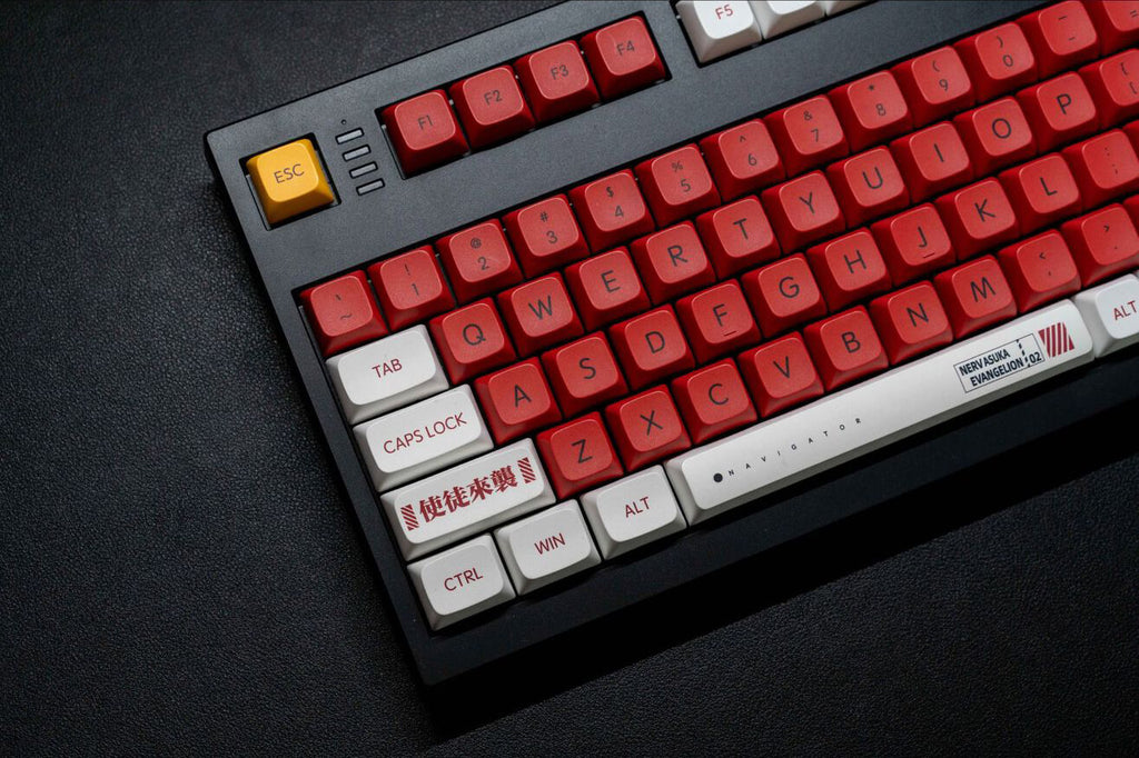 138 pcs Eva Unit-02 Keycap Set,XDA Profile | DeskTheme
