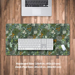 Load image into Gallery viewer, Sage Green Floral Desk Mat
