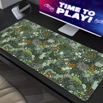 Load image into Gallery viewer, Sage Green Floral Desk Mat
