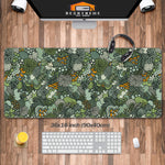 Load image into Gallery viewer, Sage Green Floral Desk Mat
