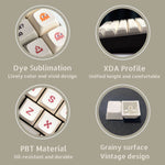 Load image into Gallery viewer, 143 pcs Vintage FC Keycap Keycap Set，XDA Profile
