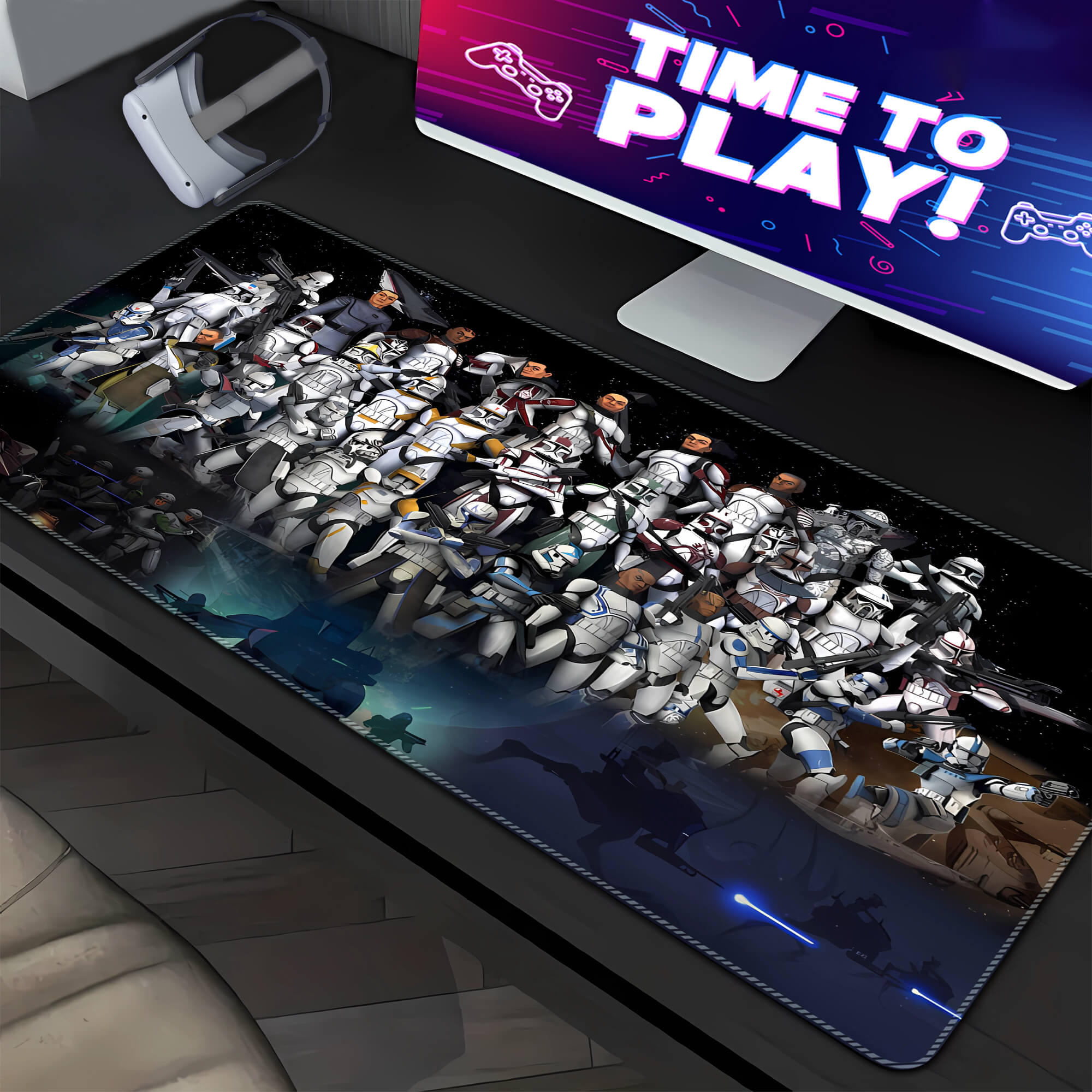Star Wars Gaming Mouse Pad XXL Republic Commando RGB Led Light Gaming star-wars-gaming-mouse-pad-xxl-republic-commando-rgb-led-light-gaming