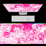 Load image into Gallery viewer, Anime Girl RGB Light Gaming Mouse Pad
